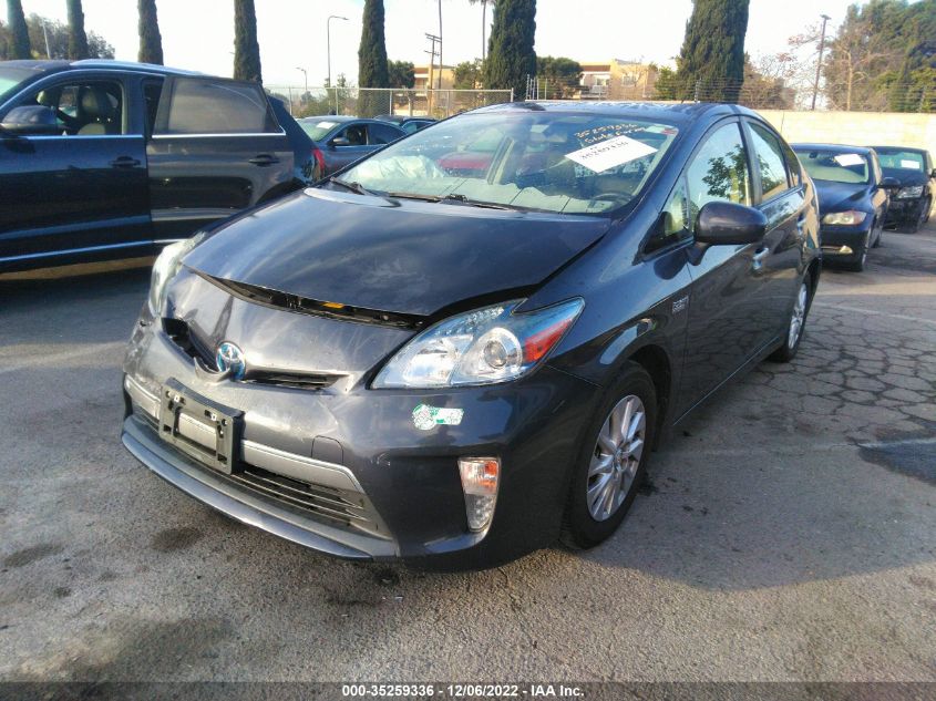 2014 TOYOTA PRIUS PLUG-IN JTDKN3DP3E3060427