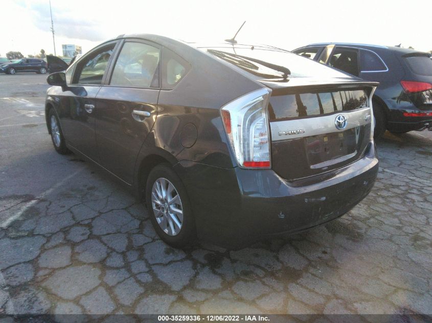 2014 TOYOTA PRIUS PLUG-IN JTDKN3DP3E3060427