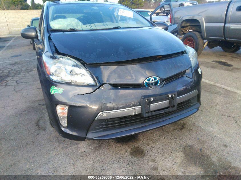 2014 TOYOTA PRIUS PLUG-IN JTDKN3DP3E3060427