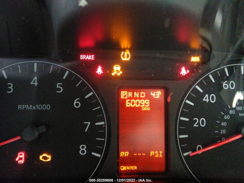 2015 NISSAN NV S/SV/SL 1N6AF0KY6FN807346