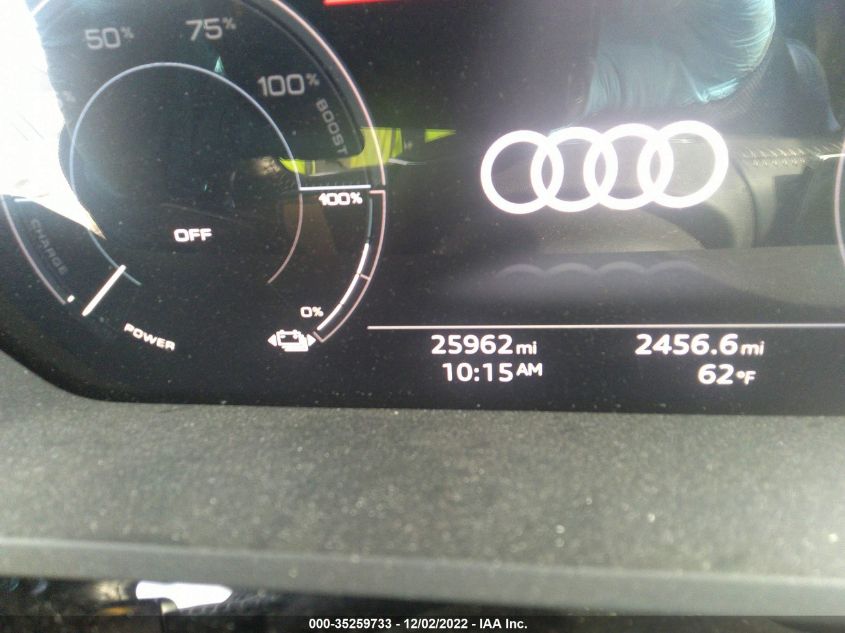 2021 AUDI E-TRON PREMIUM PLUS WA1LAAGE5MB021982