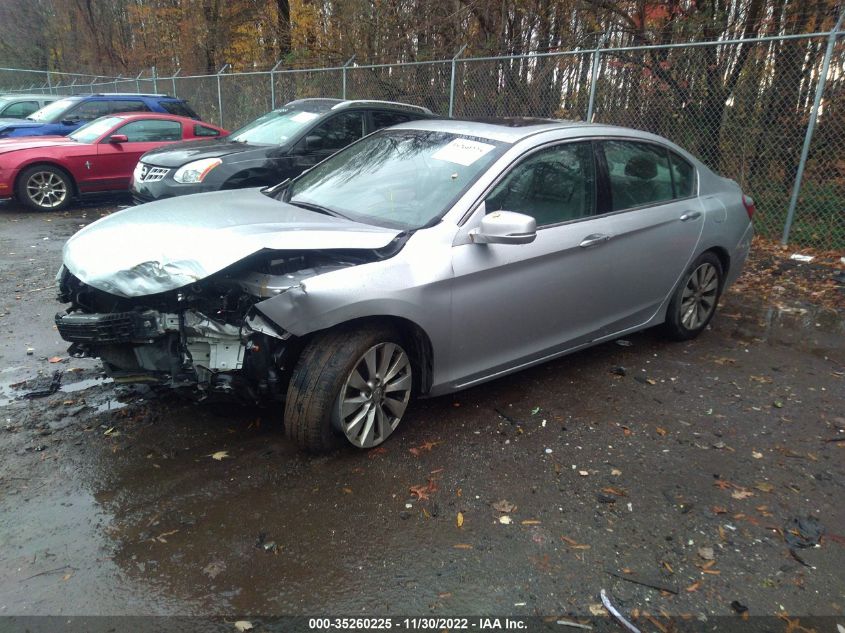 2014 HONDA ACCORD EX-L V-6 - 1HGCR3F8XEA028781