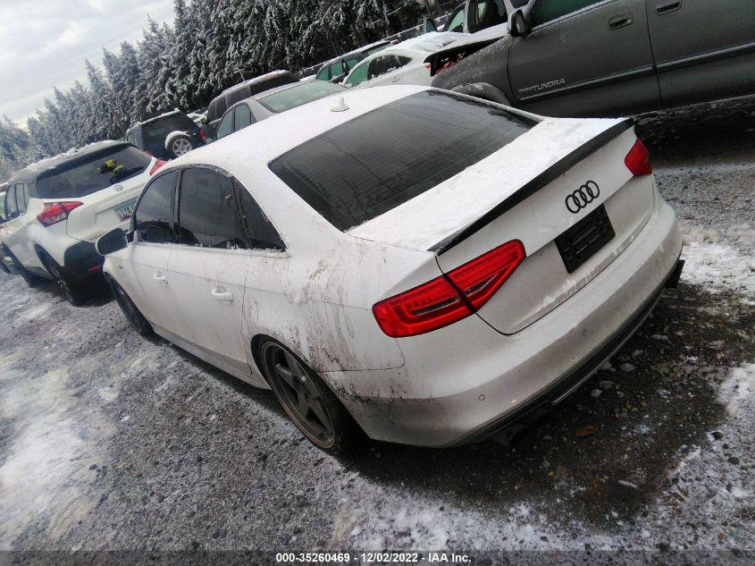 2014 AUDI S4 PRESTIGE WAUKGAFL9EA020287