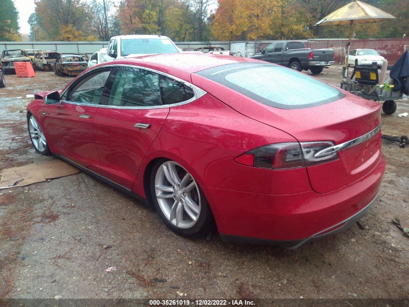 2013 TESLA MODEL S - 5YJSA1DN1DFP21792