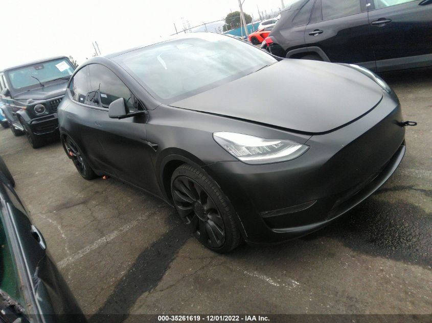 5YJYGDEF7LF023574 TESLA MODEL Y LONG RANGE/PERFORMANCE 2020