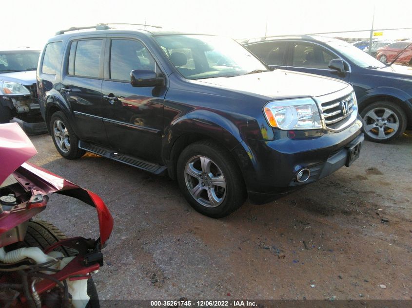 2013 HONDA PILOT EX-L - 5FNYF3H57DB043910