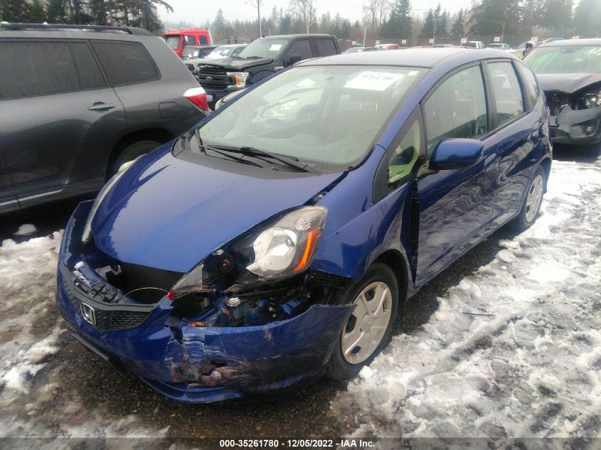 2013 HONDA FIT JHMGE8H37DC068683