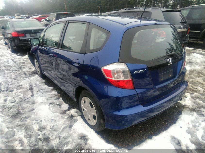 2013 HONDA FIT JHMGE8H37DC068683
