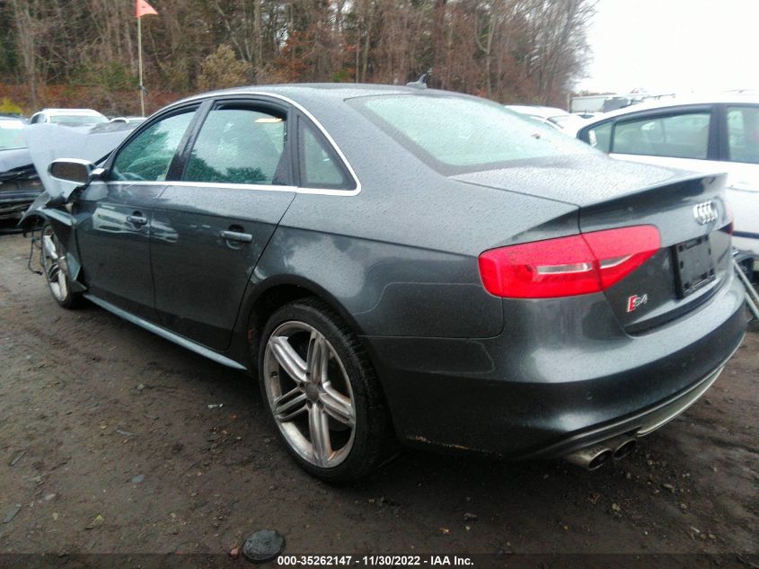 2015 AUDI S4 PREMIUM PLUS WAUDGAFL6FA014540