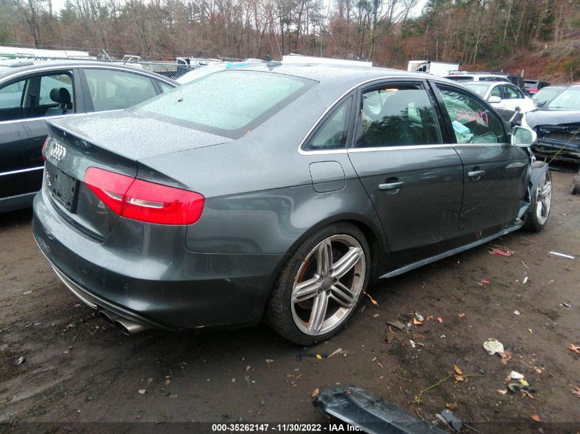 2015 AUDI S4 PREMIUM PLUS WAUDGAFL6FA014540