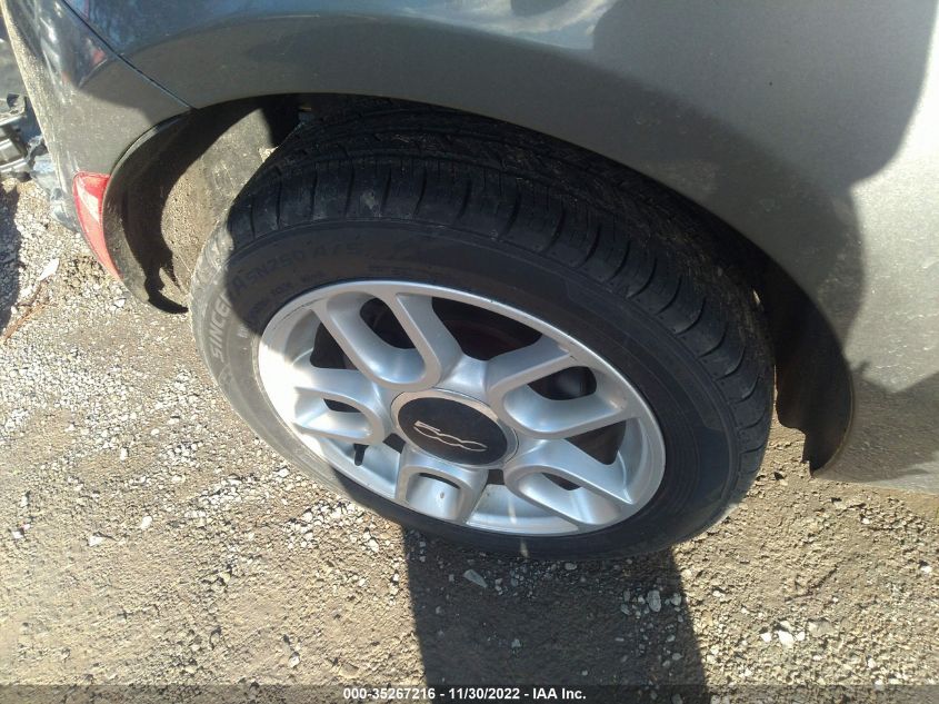 2013 FIAT 500 POP 3C3CFFAR4DT707613