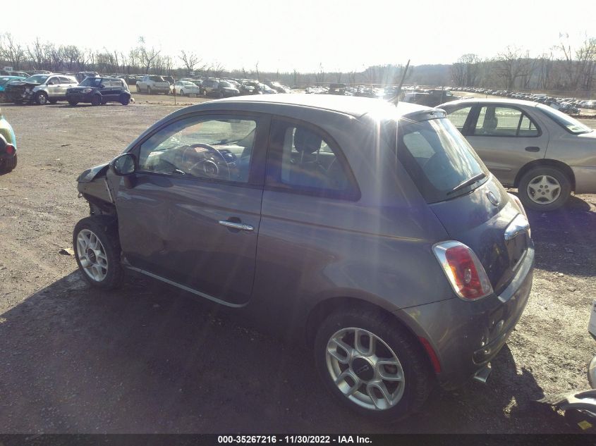 2013 FIAT 500 POP 3C3CFFAR4DT707613