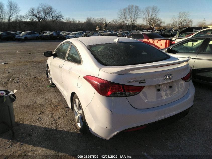 2013 HYUNDAI ELANTRA COUPE GS KMHDH6AE2DU010210