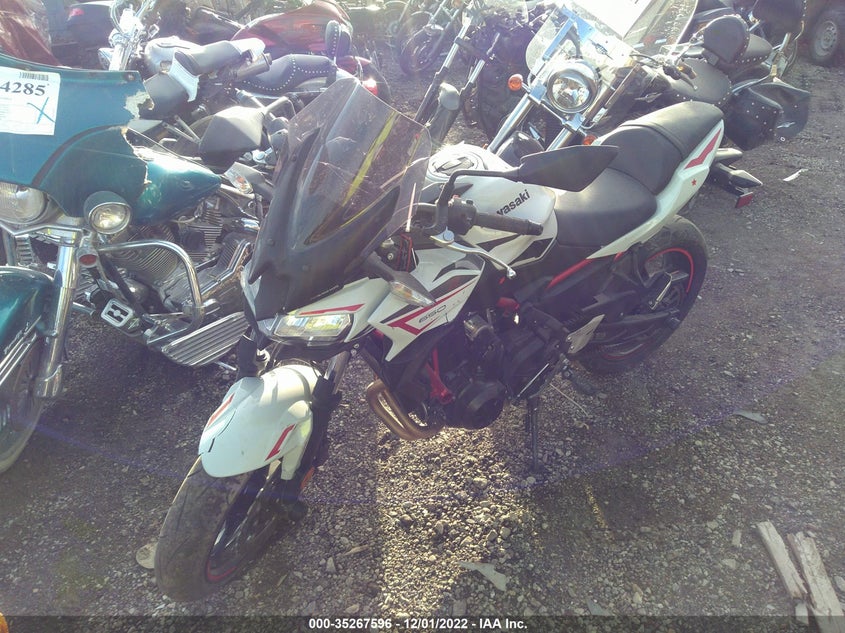 VIN ML5EREK13NDA58339 2022 KAWASAKI ER650 K