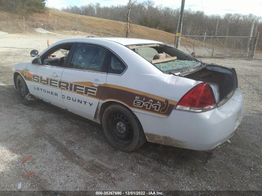 2014 CHEVROLET IMPALA LIMITED POLICE POLICE 2G1WD5E32E1105299