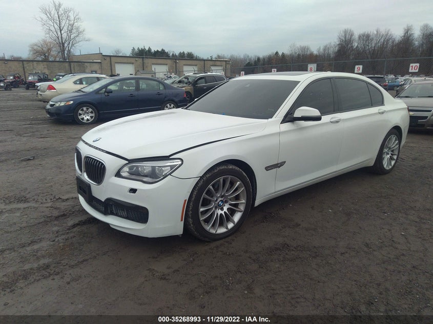 2015 BMW 7 SERIES VIN: WBAYF8C59FD655070