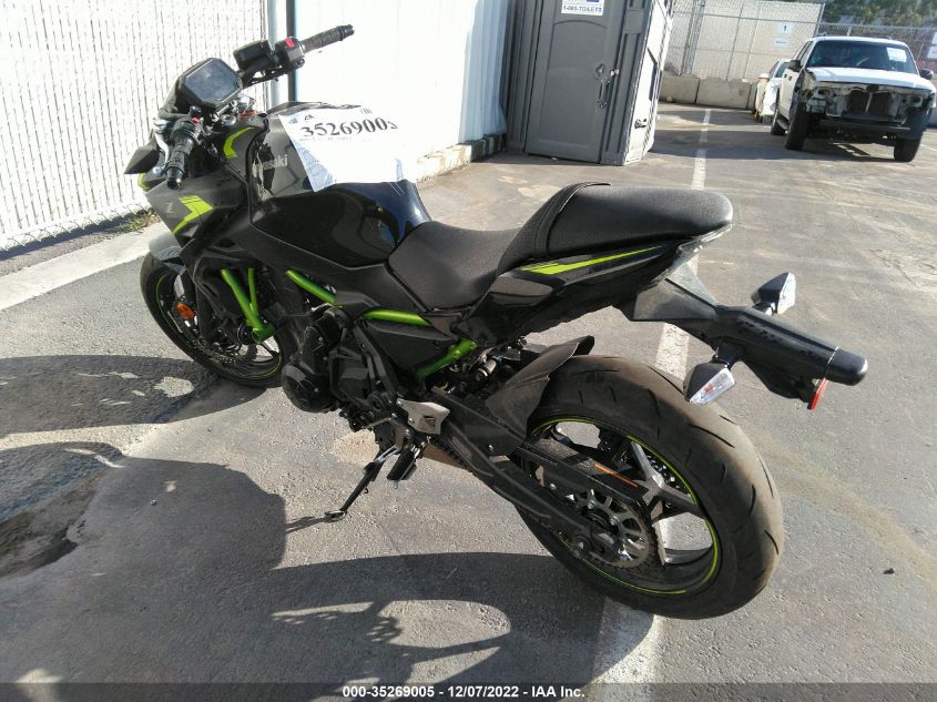 2022 KAWASAKI ER650 L ML5EREL11NDA51291