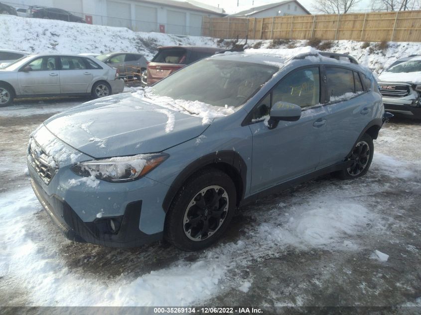 VIN JF2GTAPC1M8385038 2021 SUBARU CROSSTREK PREMIUM