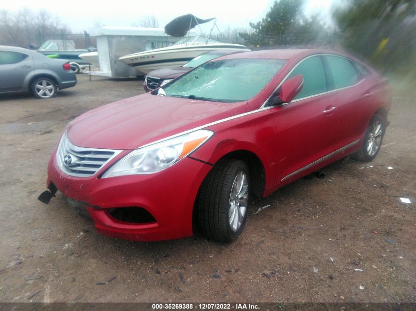 2013 HYUNDAI AZERA KMHFG4JG8DA247531