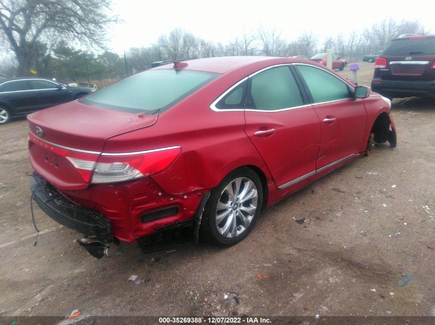 2013 HYUNDAI AZERA KMHFG4JG8DA247531