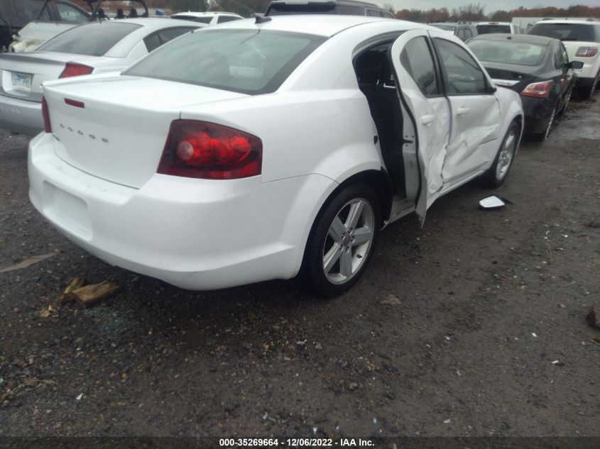 2013 DODGE AVENGER SE 1C3CDZAB8DN518165
