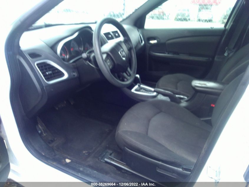 2013 DODGE AVENGER SE 1C3CDZAB8DN518165