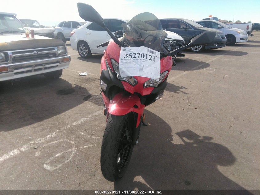 VIN JKAEXKG11MDAA2035 2021 KAWASAKI EX400