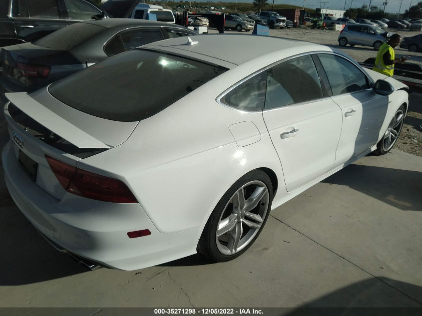2013 AUDI S7 PRESTIGE WAU32BFC3DN058078