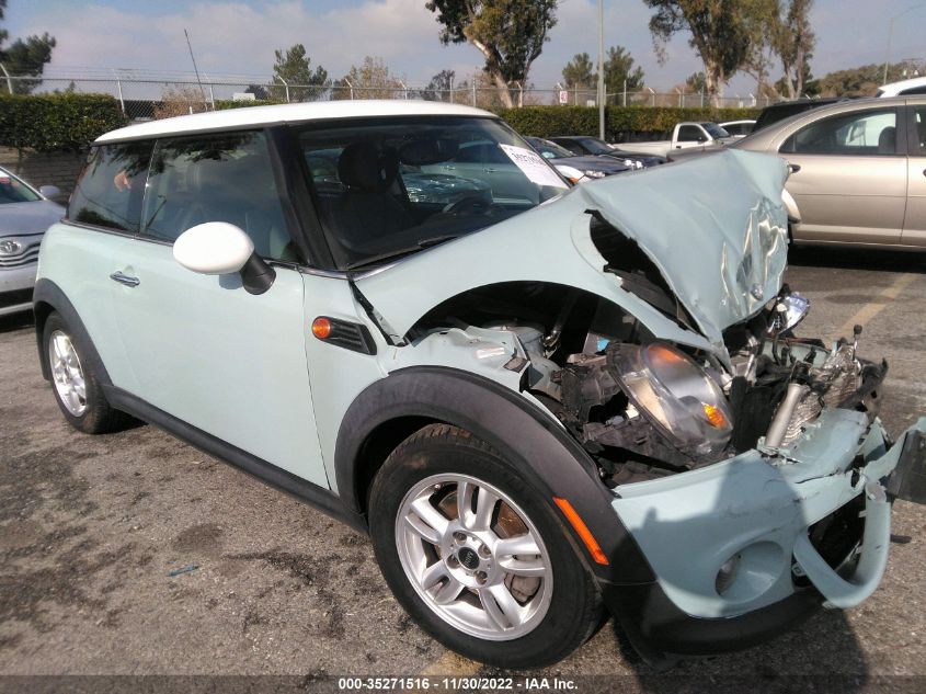 2013 MINI COOPER HARDTOP - WMWSU3C52DT691748