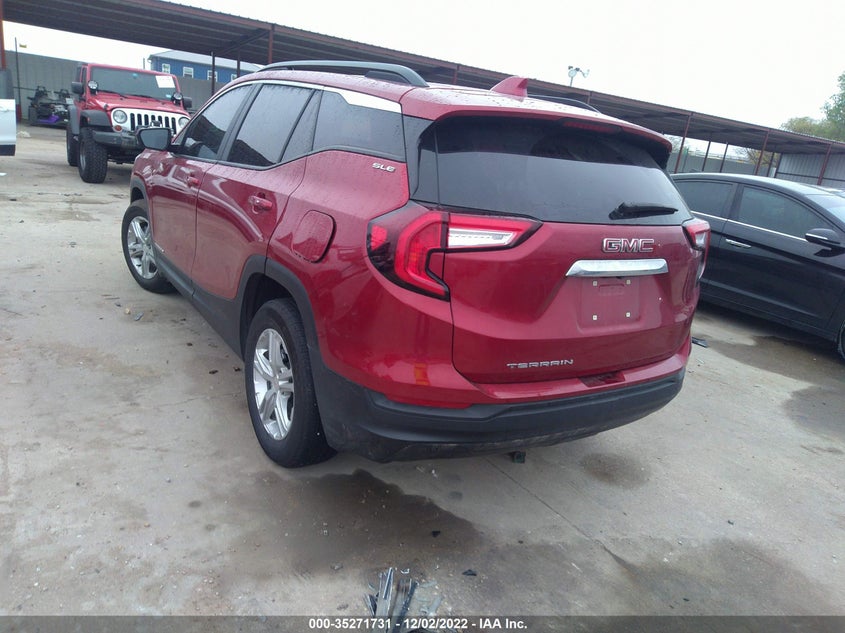 VIN 3GKALMEV3NL177731 2022 GMC TERRAIN SLE