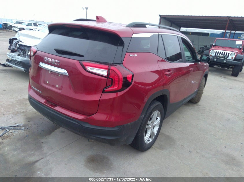 VIN 3GKALMEV3NL177731 2022 GMC TERRAIN SLE