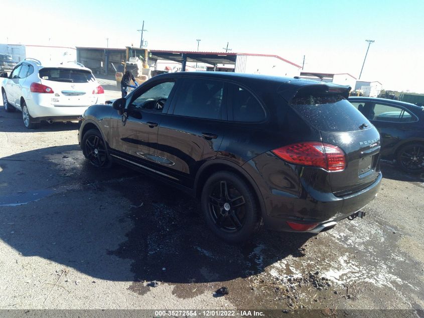 2013 PORSCHE CAYENNE DIESEL WP1AF2A21DLA44316