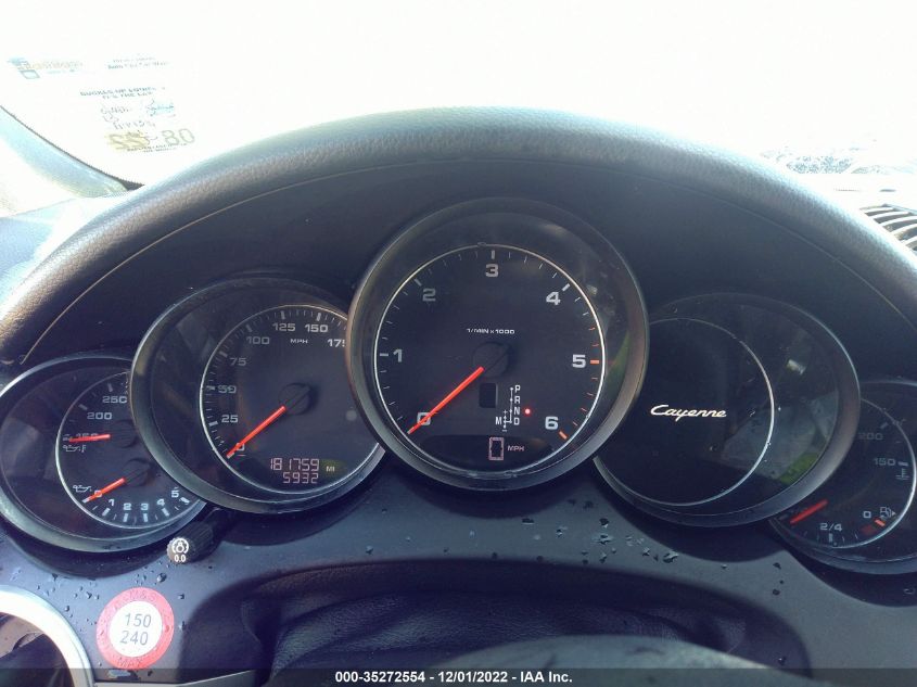 2013 PORSCHE CAYENNE DIESEL WP1AF2A21DLA44316
