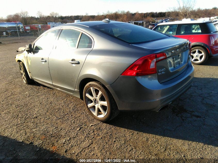 2016 VOLVO S60 T5 DRIVE-E PREMIER - YV126MFK5G2394952