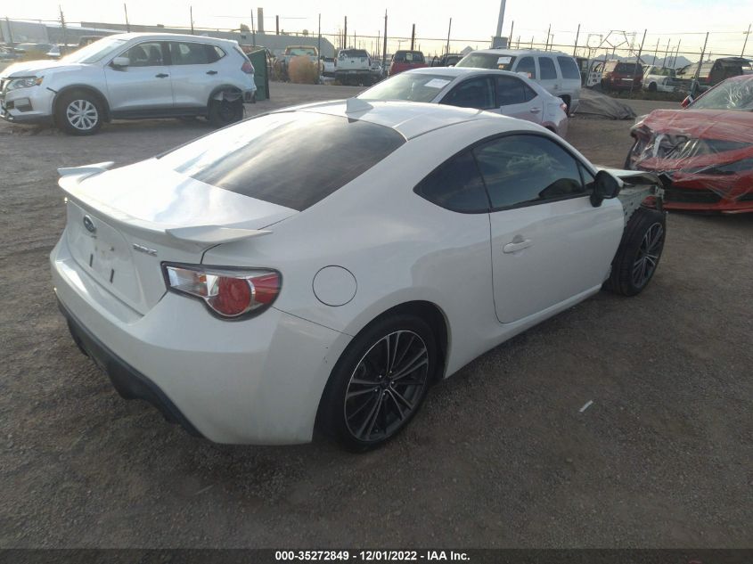 2015 SUBARU BRZ LIMITED JF1ZCAC11F8601832