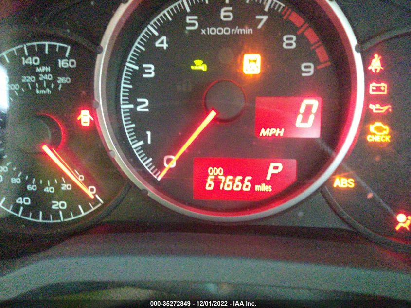 2015 SUBARU BRZ LIMITED JF1ZCAC11F8601832