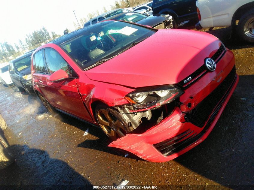 2015 VOLKSWAGEN GOLF GTI AUTOBAHN - 3VW4T7AU4FM008964