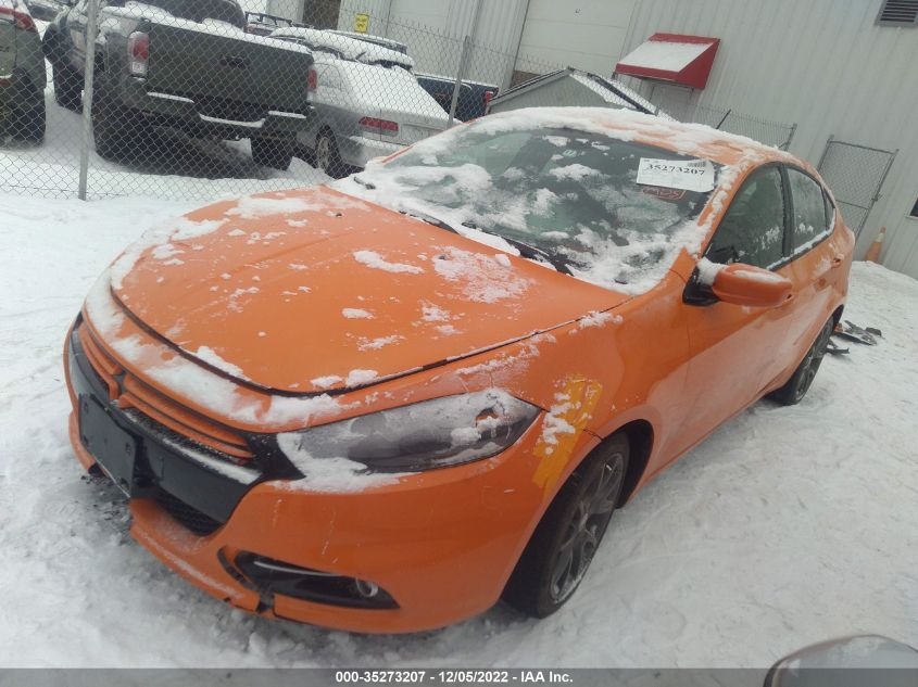 2013 DODGE DART RALLYE 1C3CDFBA9DD171679