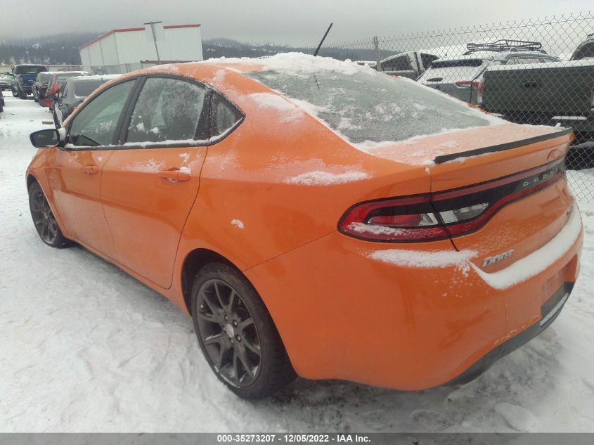 2013 DODGE DART RALLYE 1C3CDFBA9DD171679