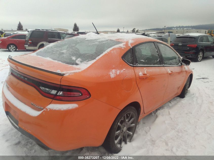 2013 DODGE DART RALLYE 1C3CDFBA9DD171679