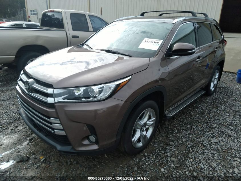 2018 TOYOTA HIGHLANDER LIMITED - 5TDYZRFH1JS258360