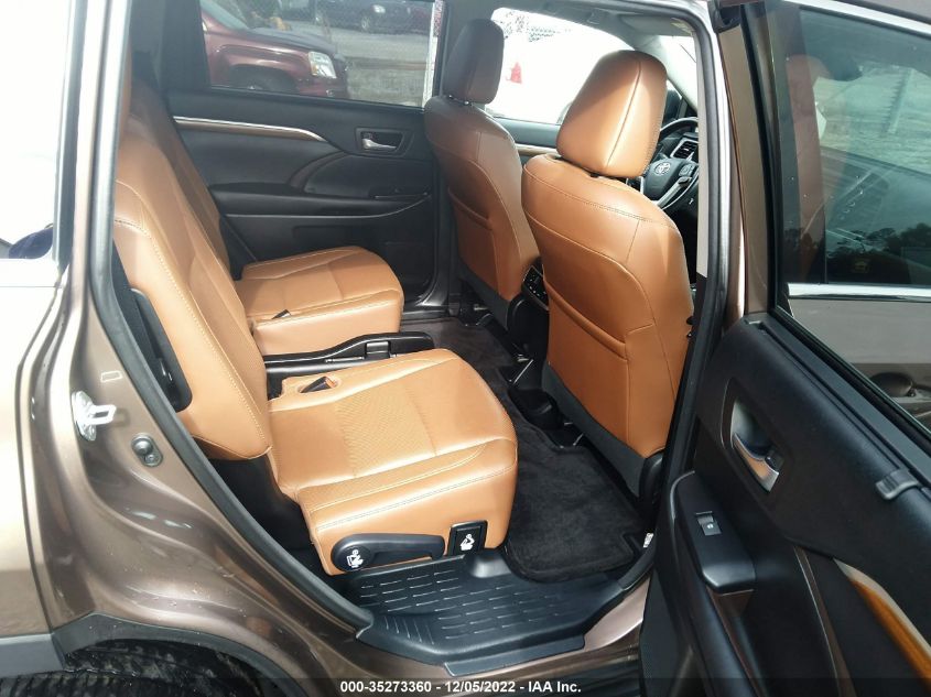2018 TOYOTA HIGHLANDER LIMITED - 5TDYZRFH1JS258360