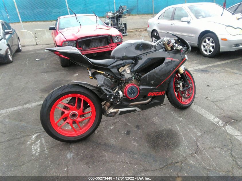 2012 DUCATI SUPERBIKE 1199 PANIGALE/S ZDM14BPW0CB004884
