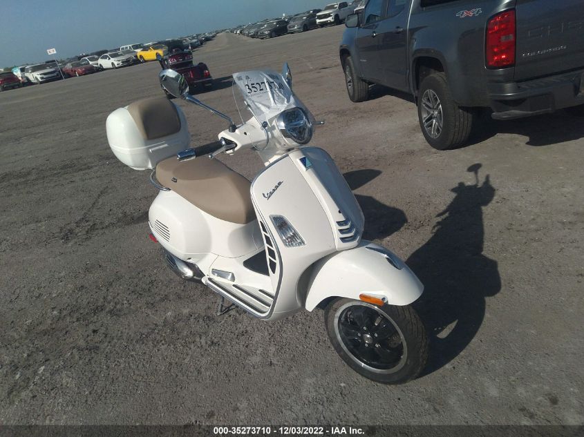 2022 VESPA GTS 300 SUPER ZAPMA39MXN5203508