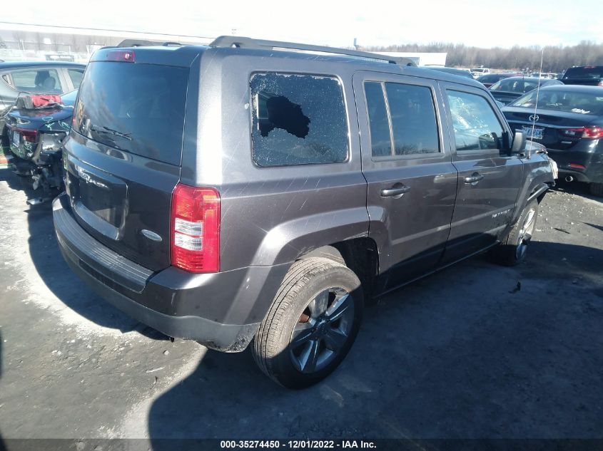 2015 JEEP PATRIOT LATITUDE 1C4NJRFB1FD169414