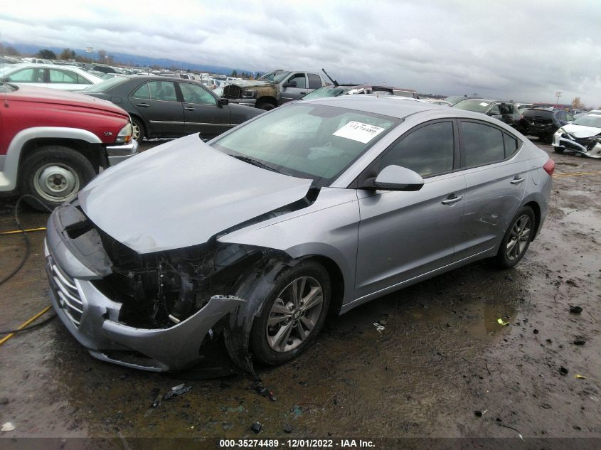 VIN 5NPD84LF7HH012520 2017 HYUNDAI ELANTRA SE