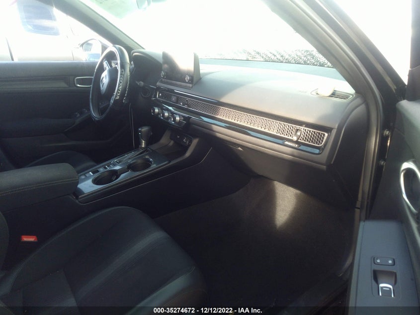 VIN 2HGFE2F51NH505026 2022 HONDA CIVIC SEDAN SPORT