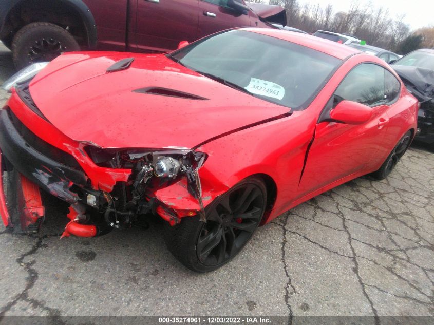 2013 HYUNDAI GENESIS COUPE 2.0T R-SPEC KMHHT6KD3DU099002