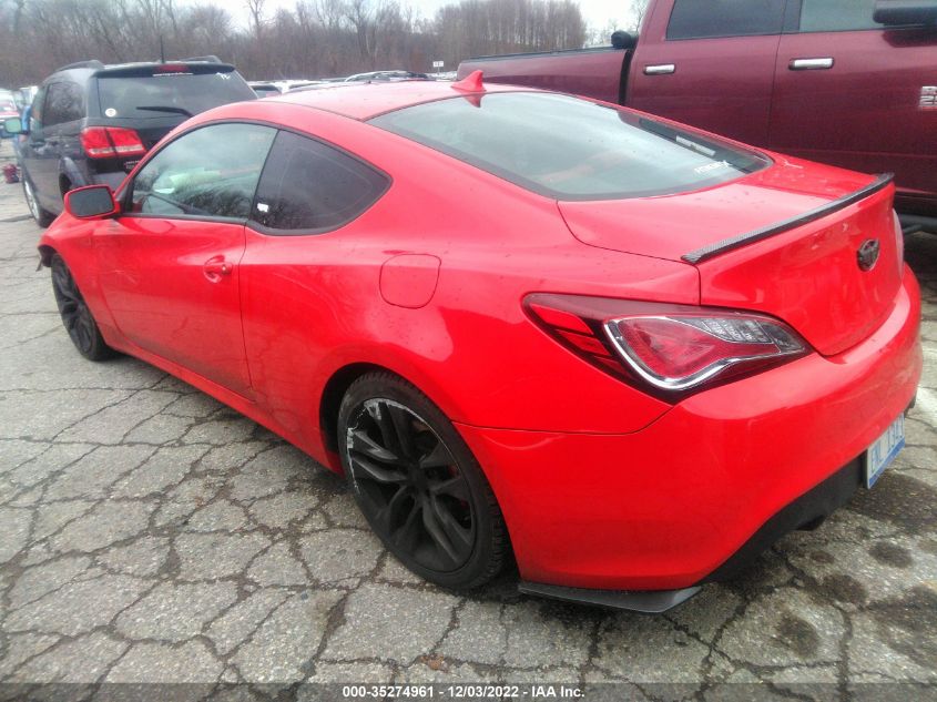 2013 HYUNDAI GENESIS COUPE 2.0T R-SPEC KMHHT6KD3DU099002