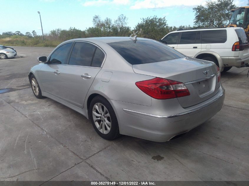 2013 HYUNDAI GENESIS 3.8L KMHGC4DD0DU248009